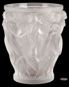 Lalique Bacchantes Vase