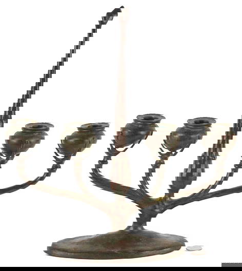 Bronze Candle Holders
