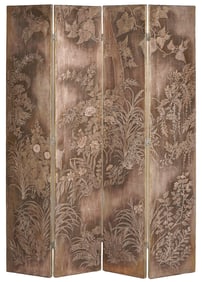 Max Kuehne Silver Gilt Screen