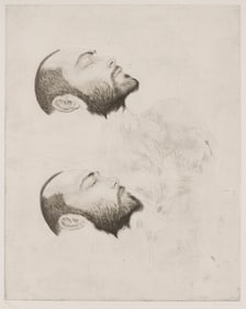 Scarce Kiki Smith Etching, "Two"