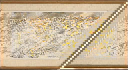 Lamar Dodd Abstract Painting