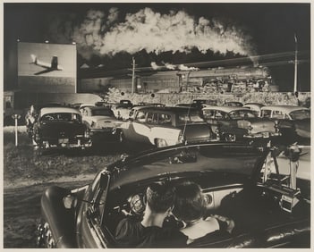O. Winston Link Signed Photograph, Hotshot Eastbound, Iager, West Virginia, July 1957