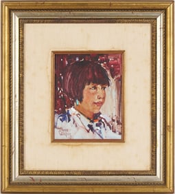 Ross Stefan Oil Portrait, Carlita