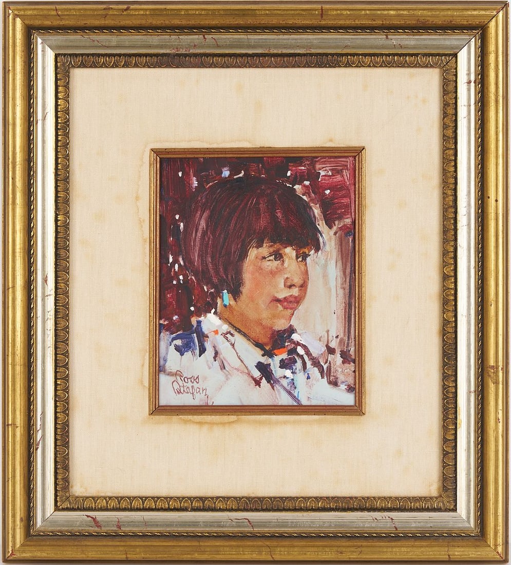 Ross Stefan Oil Portrait, Carlita (1 of 8)