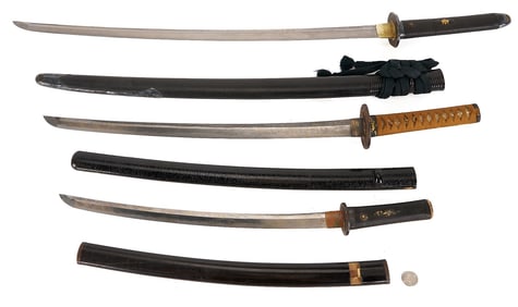 Three Japanese Swords