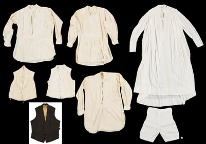 8 pcs Civil War era Clothing incl. ID CSA Soldier Wm. Tabb