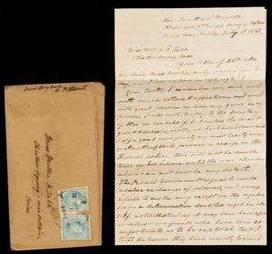 Gen. Alex P. Stewart ALS Civil War Letter to Capt. Wm. Tabb's Sister