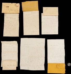 6 TN Confederate Civil War Related Letters Incl. POW