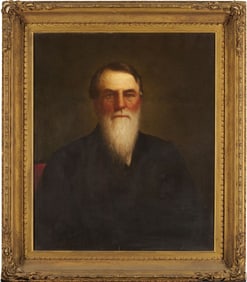 19th c O/C Portrait of Dr. Joseph Lewis Hornsby, KY/LA
