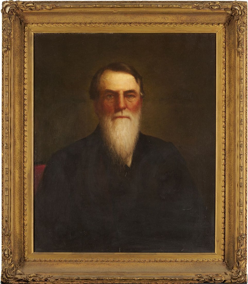 19th c O/C Portrait of Dr. Joseph Lewis Hornsby, KY/LA (1 of 15)
