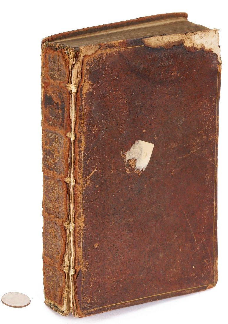 Orlando Furioso by Ariosto Ludovico, Published 1547: ORLANDO FURIOSO, Ariosto Ludovico, Venice: by Gabriel Giolito de Ferrari, 1547. 8vo, bound in later full brown leather with gilt design to covers, gilt foliate and lettering to spine. T