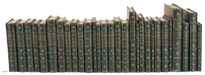 Rudyard Kipling Collection, 29 Volumes, First Editions; Zaehnsdorf Bindings