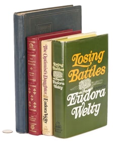 4 Eudora Welty Signed Books, incl. Yearbook