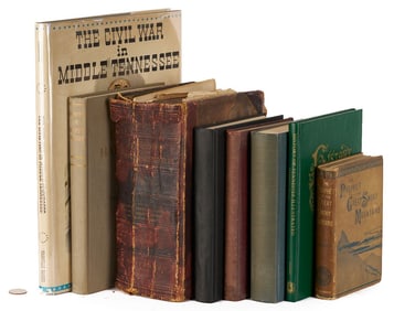 8 Books on Tennessee History, Including Signed Mary Murfree