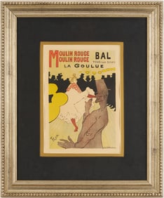 Toulouse Lautrec 1898 Litho, Moulin Rouge / La Goulue Can-Can, Maitres de l'Affiche