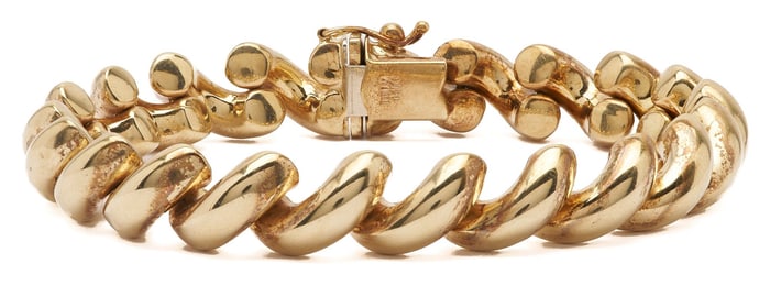 14K Italian Gold Bracelet