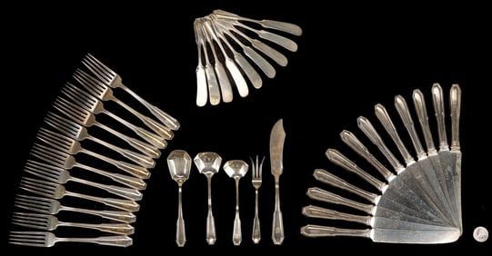 R. Wallace & Sons Sterling Flatware, Somerset 1913 Pattern