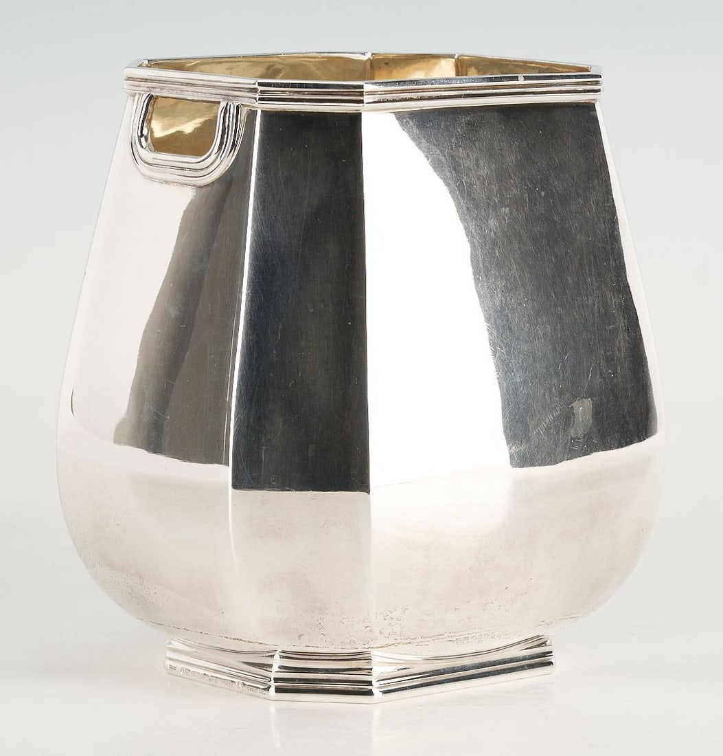 Tiffany Sterling Silver Rectangular Vase (1 of 8)