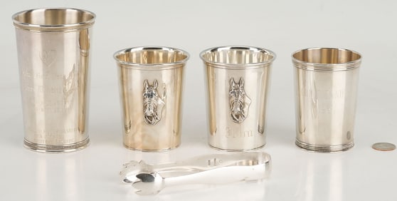 4 Juleps plus 1 Pr. Tongs by Trees, Scearce, Webster