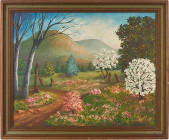 Ruth Cobb Brice Great Smoky Mountain Landscape Painting