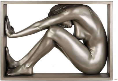 Bill Mack Relief Sculpture, Liberated Enigma
