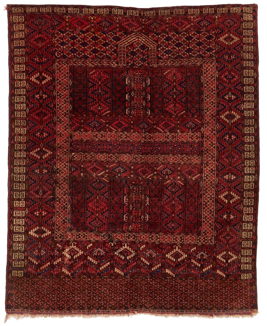 Antique Turkmen Tekke Ensi Rug (1 of 16)