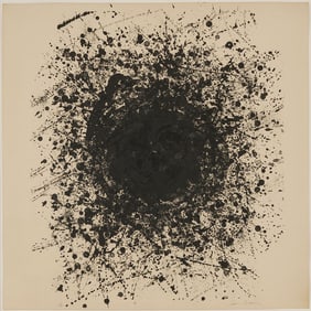 Sam Francis Lithograph, Point