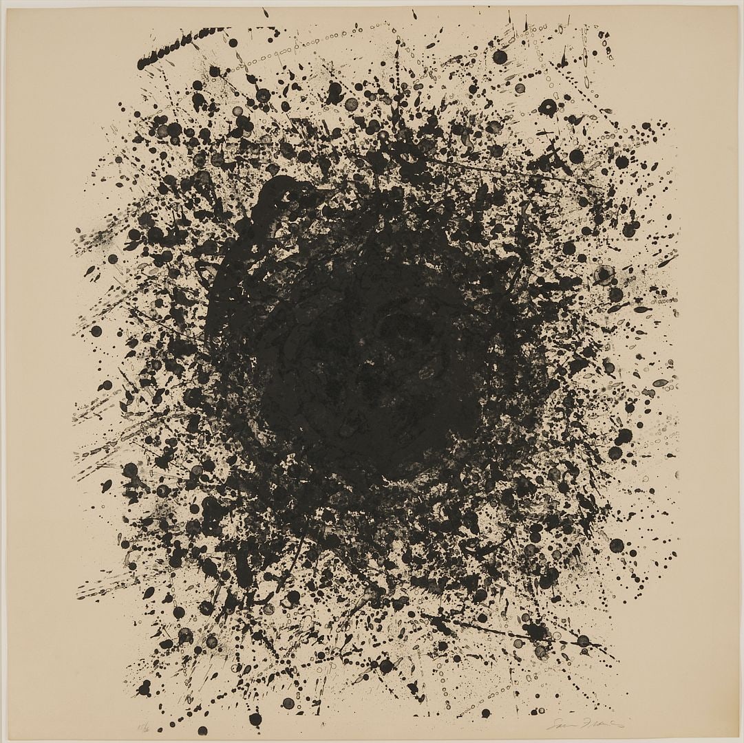 Sam Francis Lithograph, Point