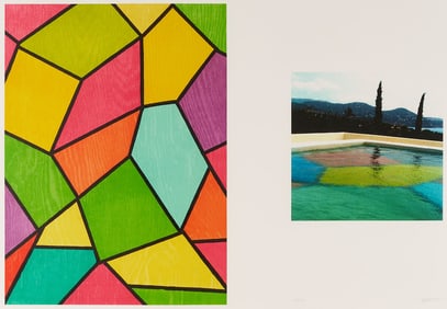 Mary Heilmann Woodcut & Pigment Print, Lovejoy