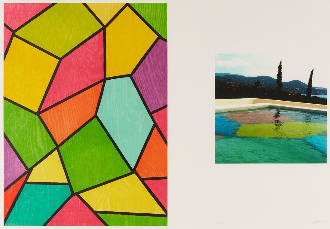 Mary Heilmann Woodcut & Pigment Print, Lovejoy (1 of 11)