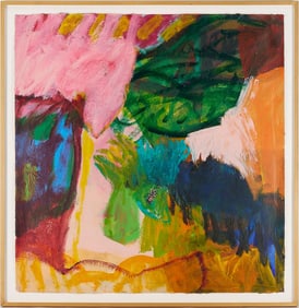 Large Joan Mueller Contemporary Abstract Painting