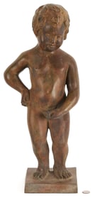 Bronze Child Garden Sculpture or Fountain