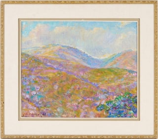 Antonio Alcantara O/C Mountain Landscape