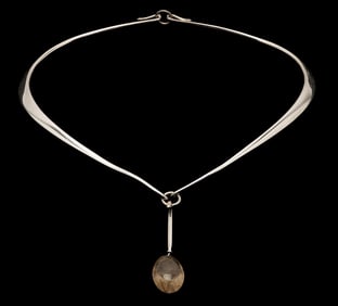 Torun & George Jensen Sterling Silver Choker & Pendant