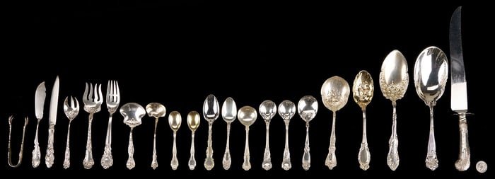 21 Assorted Sterling Silver Flatware Pieces