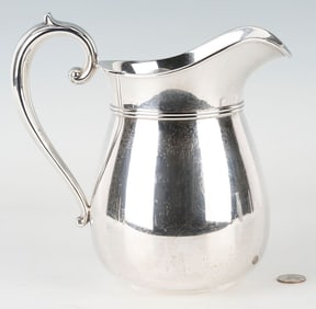 Baker Manchester Sterling Water Pitcher