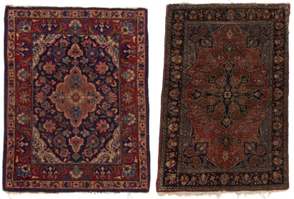 Two Persian Floor Rugs, Faraghan and Northwest Persian