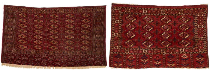 2 Antique Tekke Turkmen Torbas