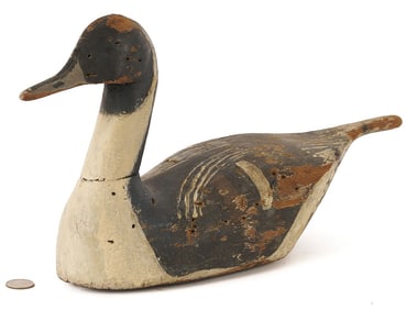 Fred Harms High-Head Pintail Drake Decoy