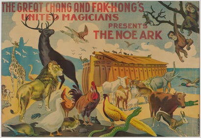 Great Chang & Fak Hong Noah's Ark Advertising Poster