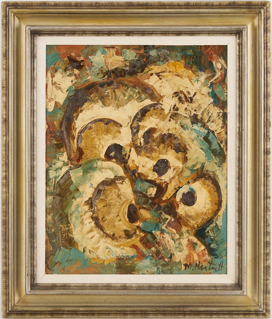 Maggie Hartnett Exhibited Oil on Board, "Baby Owls" (1 of 10)