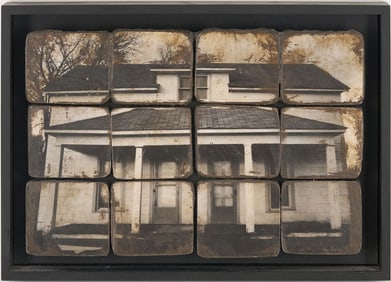 John Folsom Mixed Media Photograph, House in 12 Tiles