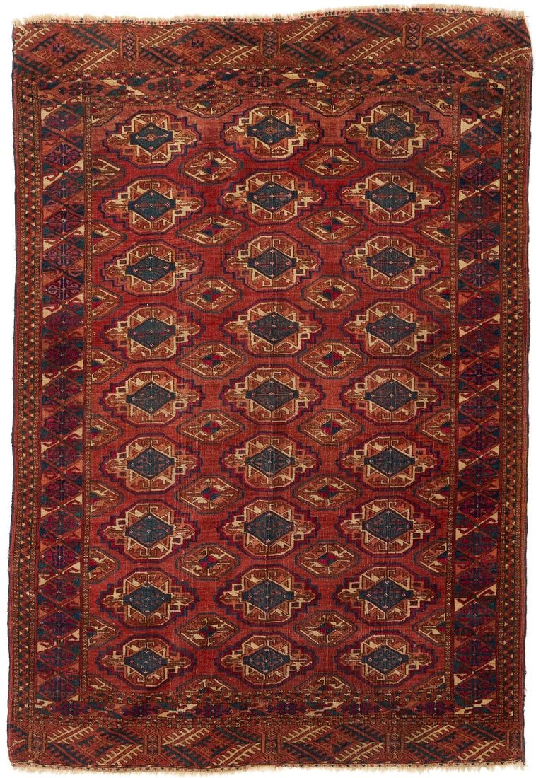 Antique Saryk Turkmen Rug (1 of 15)