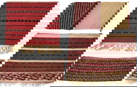 4 Antique Turkmen Tekke Torba Weavings