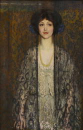 Philip Leslie Hale oil on canvas, La Donna