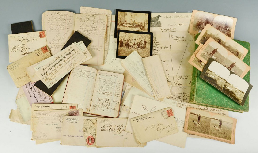 Tennessee History of Bird Dog Training Archive: Tennessee History of Bird Dog Training Archive including the book "Field Trial Records of Dogs in America 1874 Ð 1907 by Major J.M. Taylor" where David E. Rose is mentioned several times. M