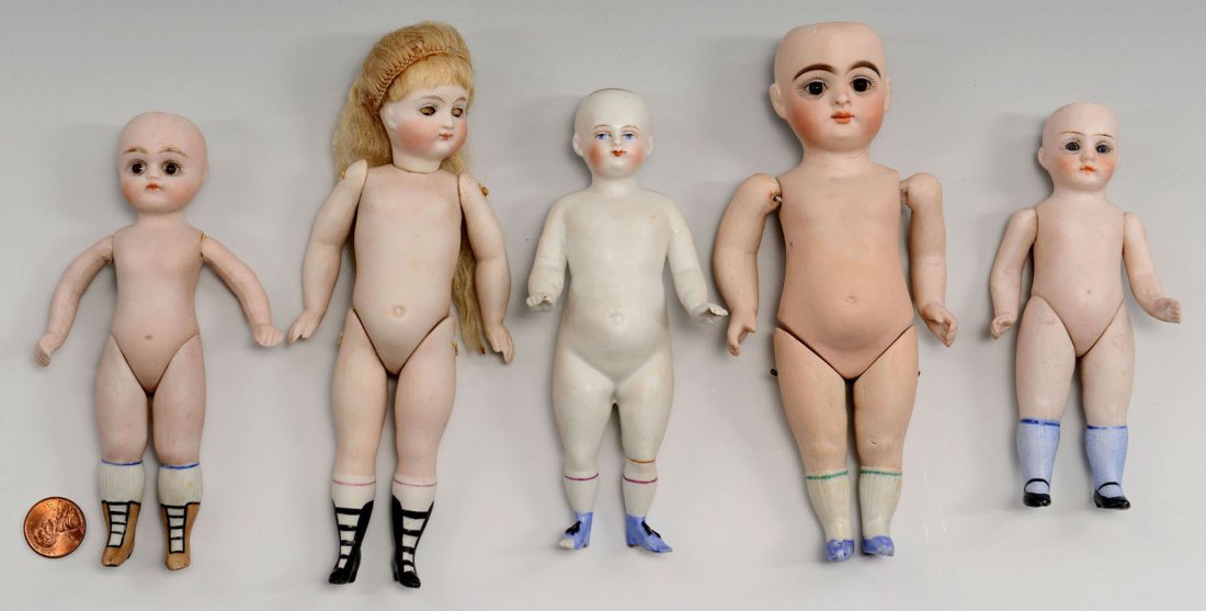 150 dées de Mgnonettes - French antque all bsque doll | poupée