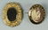 2 Mourning Brooches , one 14k with child in casket - 7