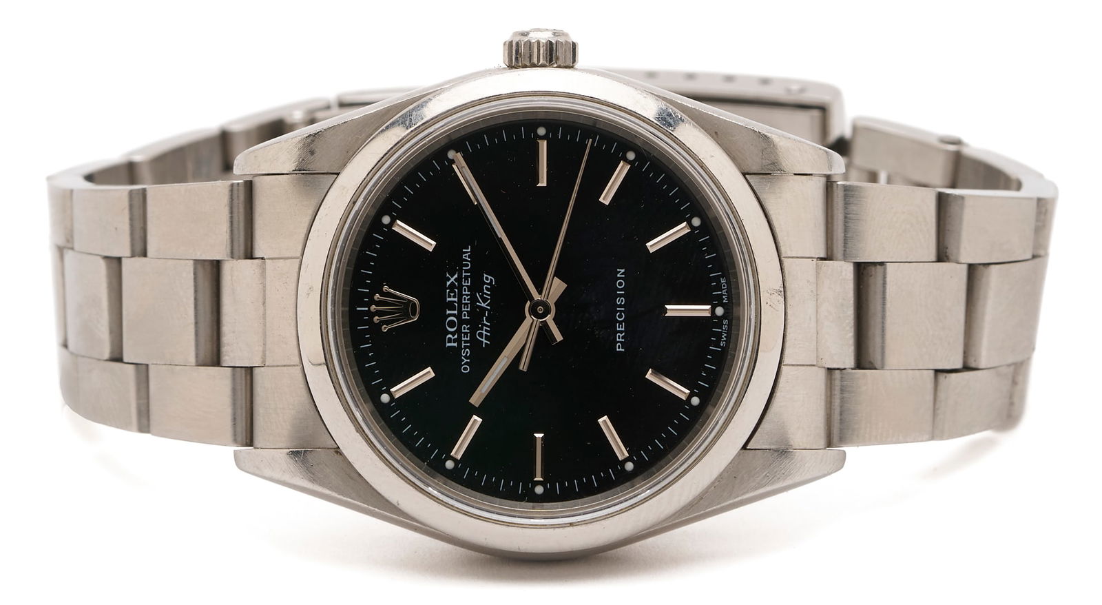 Men's Rolex Air King Stainless Steel Wristwatch - 2