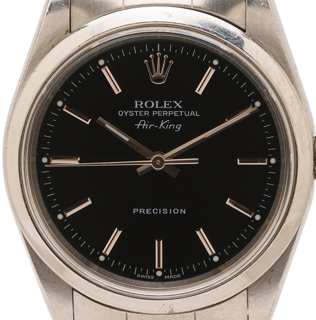 Men's Rolex Air King Stainless Steel Wristwatch - 3